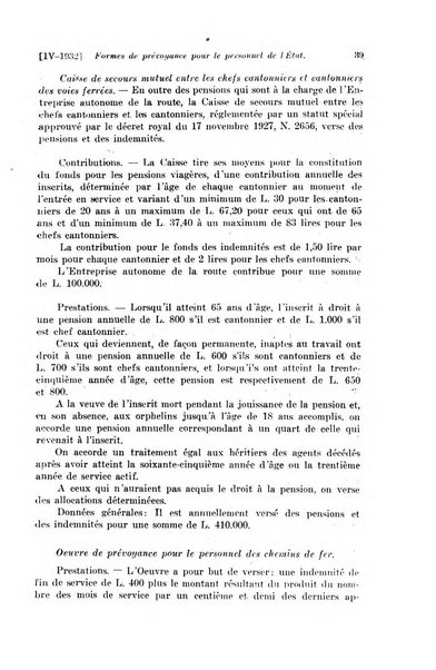 Le assicurazioni sociali pubblicazione della Cassa nazionale per le assicurazioni sociali