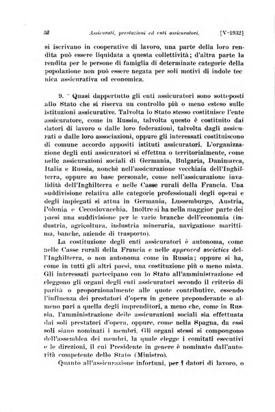 Le assicurazioni sociali pubblicazione della Cassa nazionale per le assicurazioni sociali