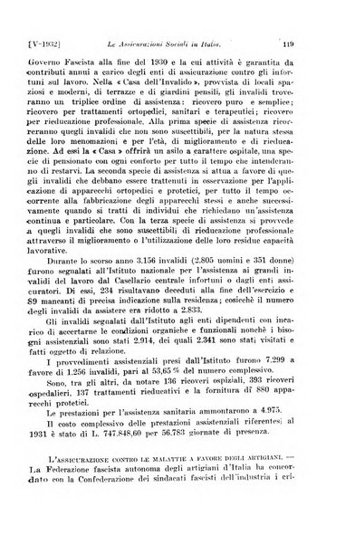 Le assicurazioni sociali pubblicazione della Cassa nazionale per le assicurazioni sociali