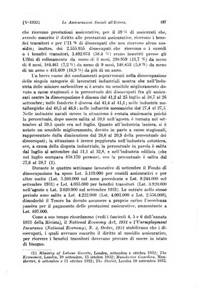 Le assicurazioni sociali pubblicazione della Cassa nazionale per le assicurazioni sociali