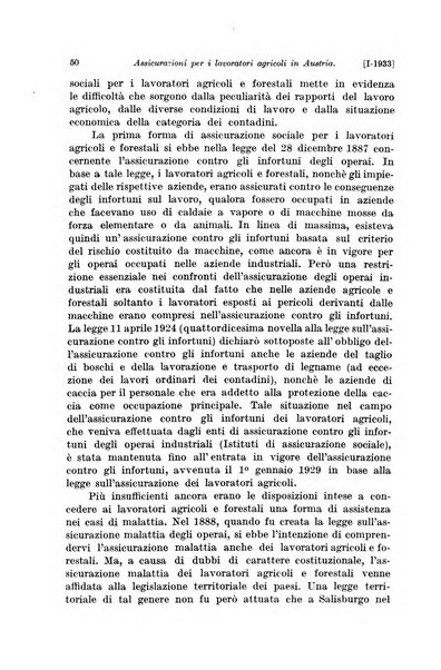 Le assicurazioni sociali pubblicazione della Cassa nazionale per le assicurazioni sociali