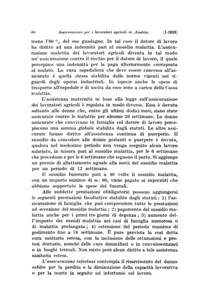 Le assicurazioni sociali pubblicazione della Cassa nazionale per le assicurazioni sociali