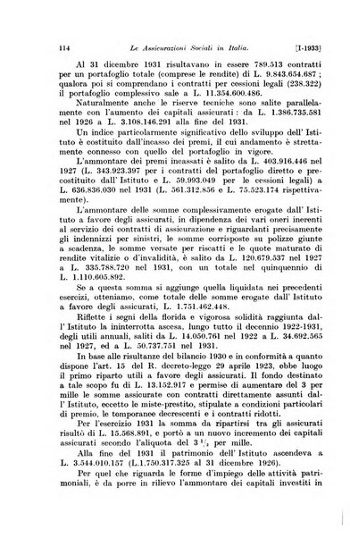 Le assicurazioni sociali pubblicazione della Cassa nazionale per le assicurazioni sociali