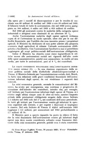 Le assicurazioni sociali pubblicazione della Cassa nazionale per le assicurazioni sociali