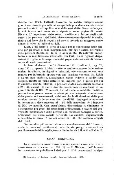 Le assicurazioni sociali pubblicazione della Cassa nazionale per le assicurazioni sociali