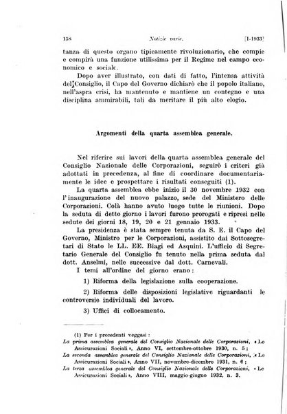 Le assicurazioni sociali pubblicazione della Cassa nazionale per le assicurazioni sociali