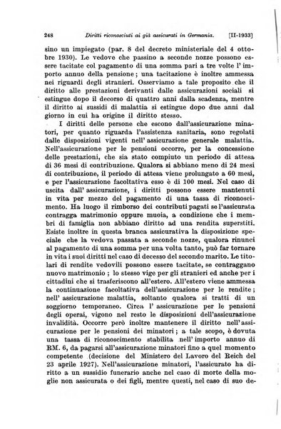 Le assicurazioni sociali pubblicazione della Cassa nazionale per le assicurazioni sociali