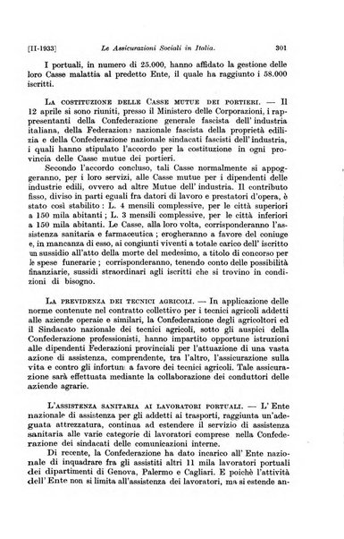 Le assicurazioni sociali pubblicazione della Cassa nazionale per le assicurazioni sociali