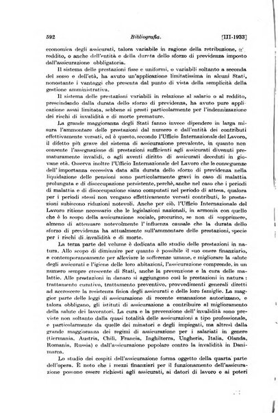 Le assicurazioni sociali pubblicazione della Cassa nazionale per le assicurazioni sociali