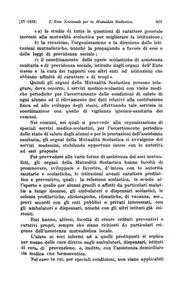 Le assicurazioni sociali pubblicazione della Cassa nazionale per le assicurazioni sociali