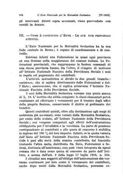 Le assicurazioni sociali pubblicazione della Cassa nazionale per le assicurazioni sociali