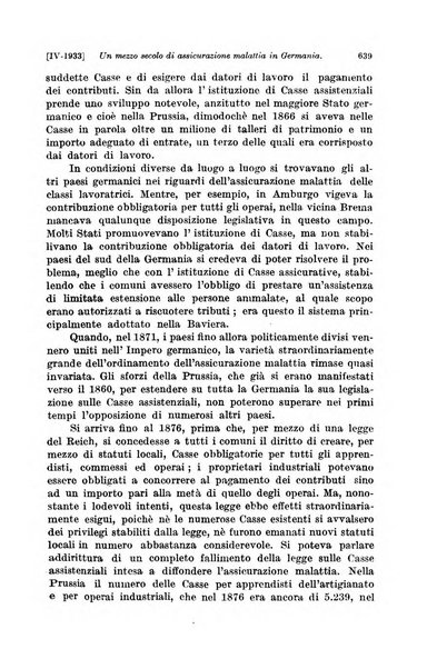 Le assicurazioni sociali pubblicazione della Cassa nazionale per le assicurazioni sociali