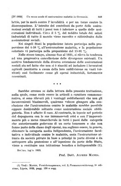 Le assicurazioni sociali pubblicazione della Cassa nazionale per le assicurazioni sociali