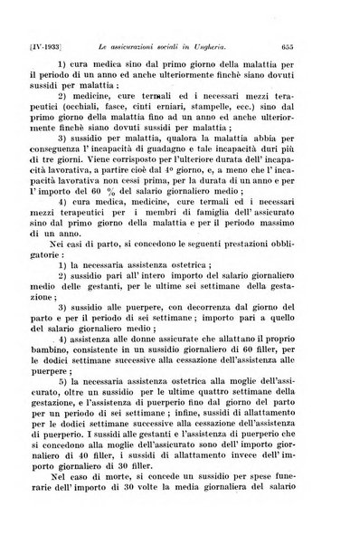 Le assicurazioni sociali pubblicazione della Cassa nazionale per le assicurazioni sociali