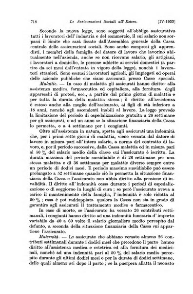 Le assicurazioni sociali pubblicazione della Cassa nazionale per le assicurazioni sociali