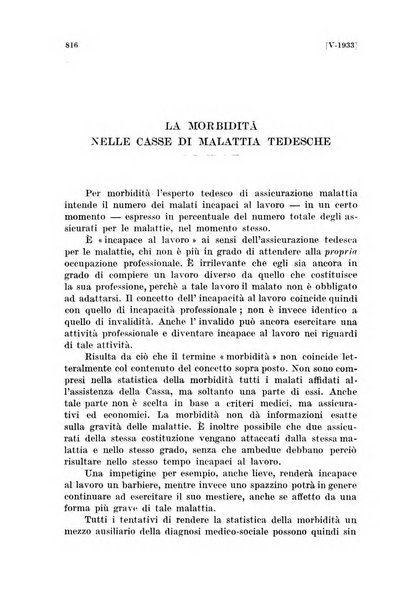 Le assicurazioni sociali pubblicazione della Cassa nazionale per le assicurazioni sociali