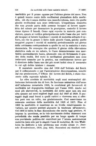 Le assicurazioni sociali pubblicazione della Cassa nazionale per le assicurazioni sociali