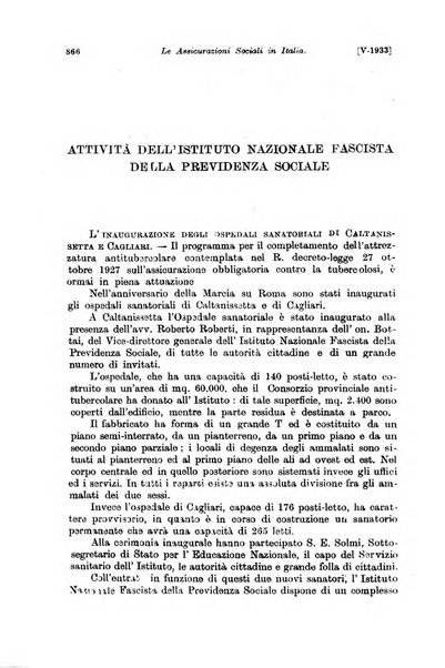 Le assicurazioni sociali pubblicazione della Cassa nazionale per le assicurazioni sociali