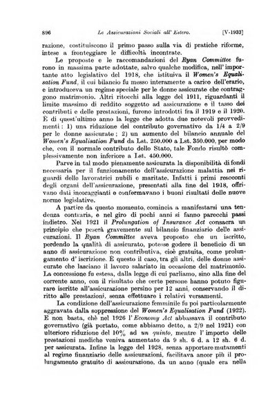 Le assicurazioni sociali pubblicazione della Cassa nazionale per le assicurazioni sociali