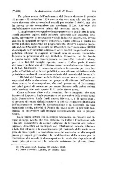 Le assicurazioni sociali pubblicazione della Cassa nazionale per le assicurazioni sociali