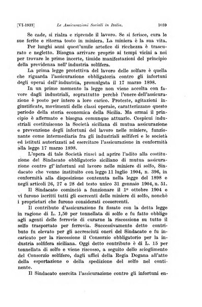 Le assicurazioni sociali pubblicazione della Cassa nazionale per le assicurazioni sociali