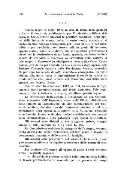 Le assicurazioni sociali pubblicazione della Cassa nazionale per le assicurazioni sociali