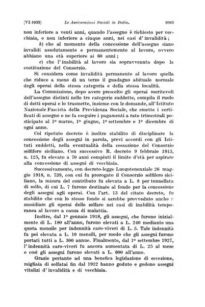 Le assicurazioni sociali pubblicazione della Cassa nazionale per le assicurazioni sociali