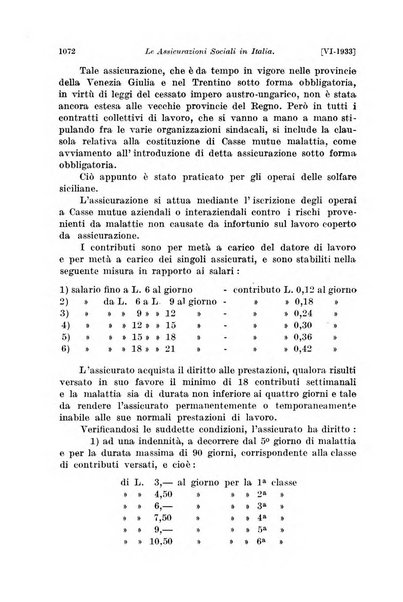 Le assicurazioni sociali pubblicazione della Cassa nazionale per le assicurazioni sociali