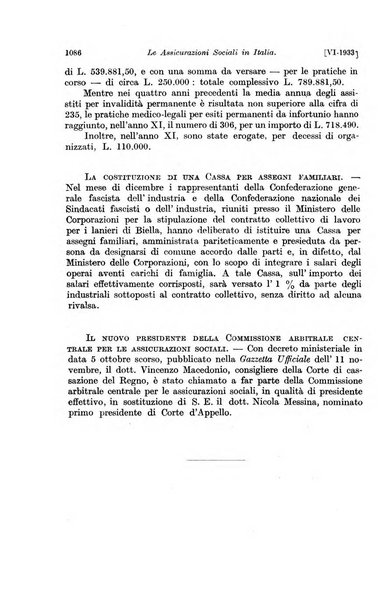 Le assicurazioni sociali pubblicazione della Cassa nazionale per le assicurazioni sociali