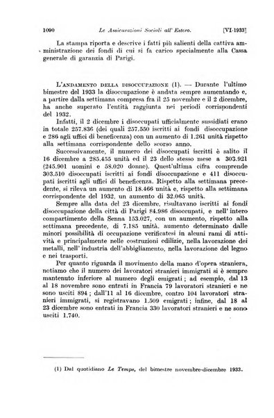 Le assicurazioni sociali pubblicazione della Cassa nazionale per le assicurazioni sociali