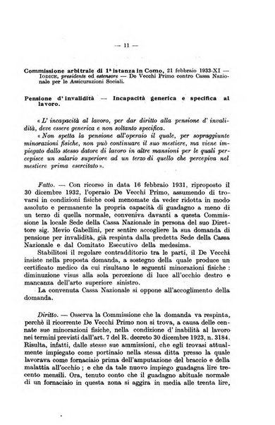 Le assicurazioni sociali pubblicazione della Cassa nazionale per le assicurazioni sociali