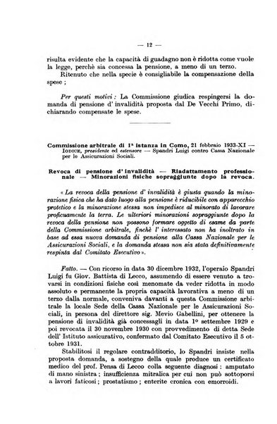 Le assicurazioni sociali pubblicazione della Cassa nazionale per le assicurazioni sociali