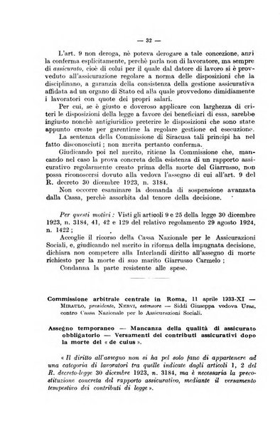 Le assicurazioni sociali pubblicazione della Cassa nazionale per le assicurazioni sociali