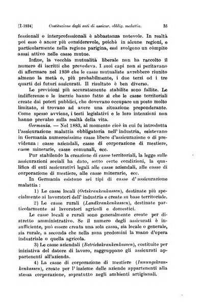 Le assicurazioni sociali pubblicazione della Cassa nazionale per le assicurazioni sociali