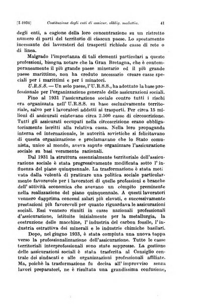 Le assicurazioni sociali pubblicazione della Cassa nazionale per le assicurazioni sociali