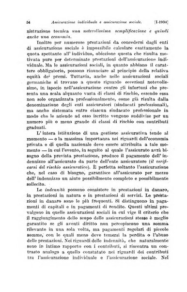 Le assicurazioni sociali pubblicazione della Cassa nazionale per le assicurazioni sociali