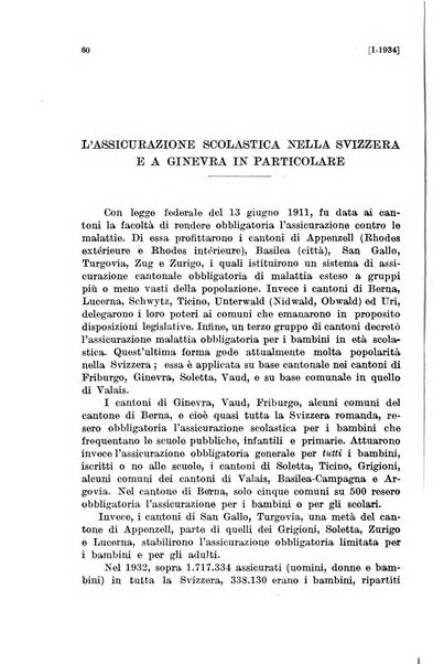 Le assicurazioni sociali pubblicazione della Cassa nazionale per le assicurazioni sociali