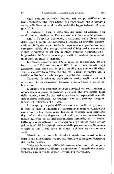 Le assicurazioni sociali pubblicazione della Cassa nazionale per le assicurazioni sociali