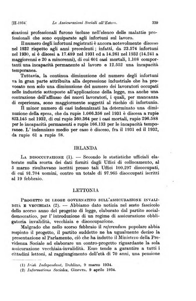 Le assicurazioni sociali pubblicazione della Cassa nazionale per le assicurazioni sociali