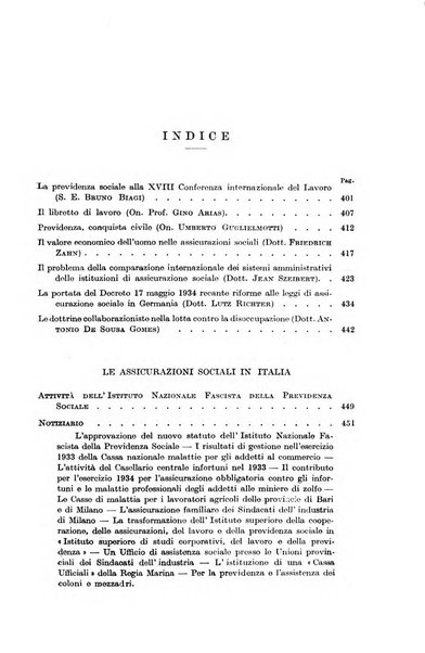 Le assicurazioni sociali pubblicazione della Cassa nazionale per le assicurazioni sociali