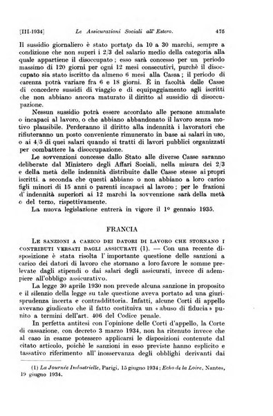 Le assicurazioni sociali pubblicazione della Cassa nazionale per le assicurazioni sociali