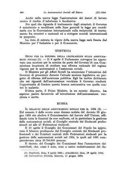 Le assicurazioni sociali pubblicazione della Cassa nazionale per le assicurazioni sociali