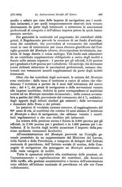 Le assicurazioni sociali pubblicazione della Cassa nazionale per le assicurazioni sociali