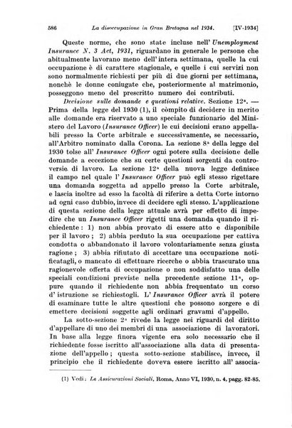 Le assicurazioni sociali pubblicazione della Cassa nazionale per le assicurazioni sociali