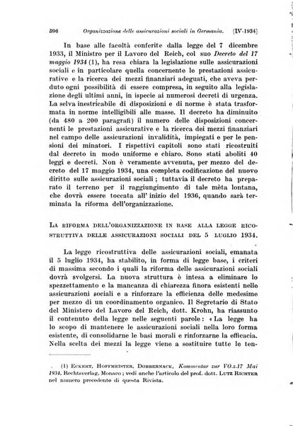 Le assicurazioni sociali pubblicazione della Cassa nazionale per le assicurazioni sociali