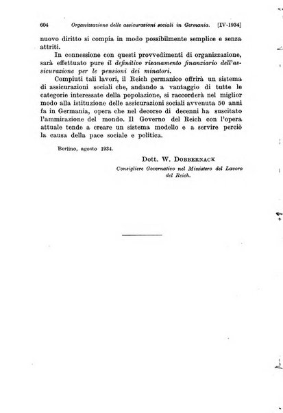 Le assicurazioni sociali pubblicazione della Cassa nazionale per le assicurazioni sociali