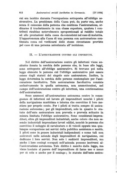 Le assicurazioni sociali pubblicazione della Cassa nazionale per le assicurazioni sociali