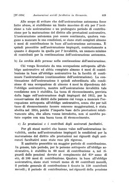 Le assicurazioni sociali pubblicazione della Cassa nazionale per le assicurazioni sociali