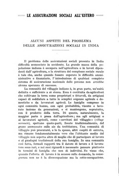 Le assicurazioni sociali pubblicazione della Cassa nazionale per le assicurazioni sociali