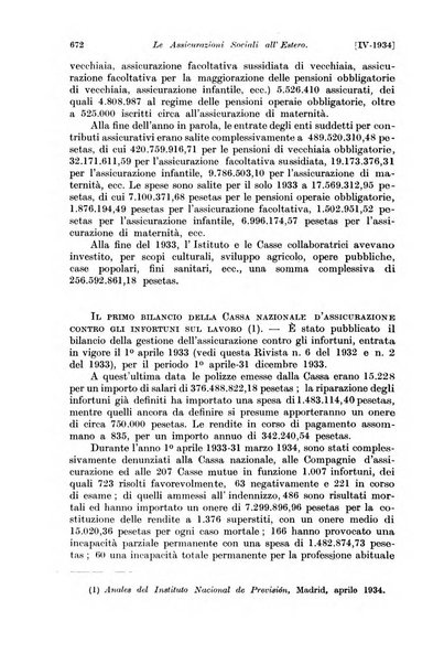 Le assicurazioni sociali pubblicazione della Cassa nazionale per le assicurazioni sociali